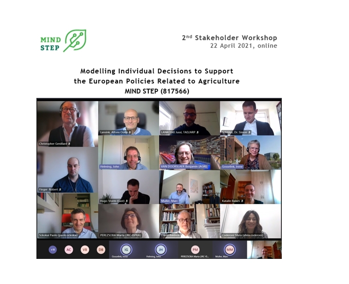 2nd MIND STEP STAKEHOLDER WORKSHOP, 22 APRIL 2021