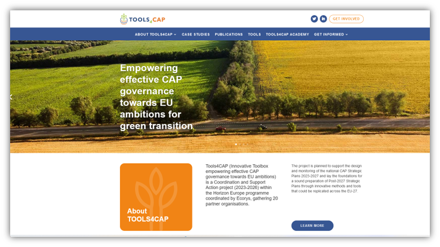 New Horizon Europe project on supporting the national CAP Strategic Plans 